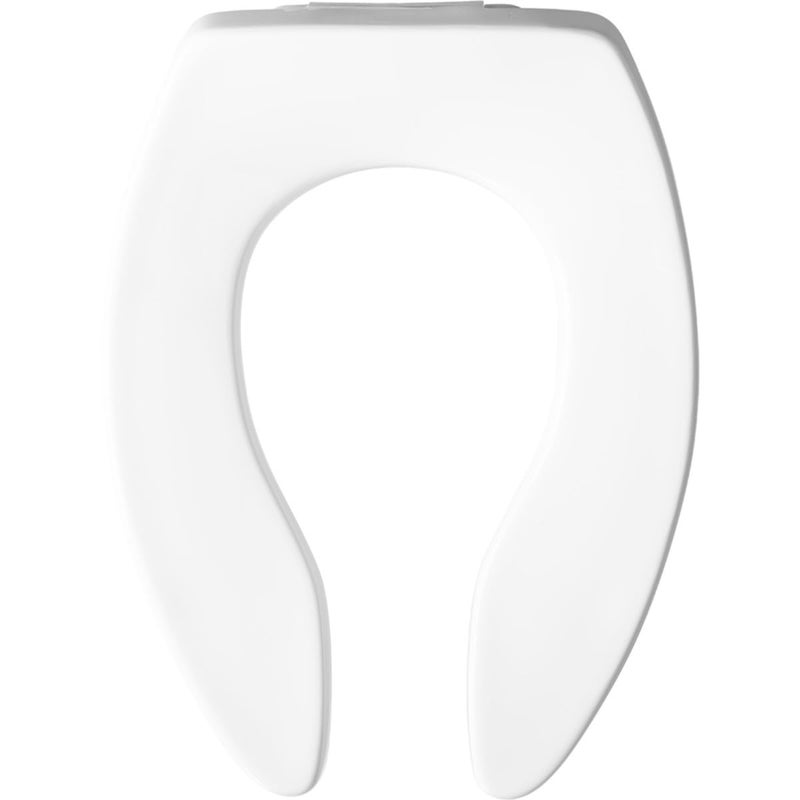 Bemis O95SSCT000 Elongated Open-Front Toilet Seat White - Image 1